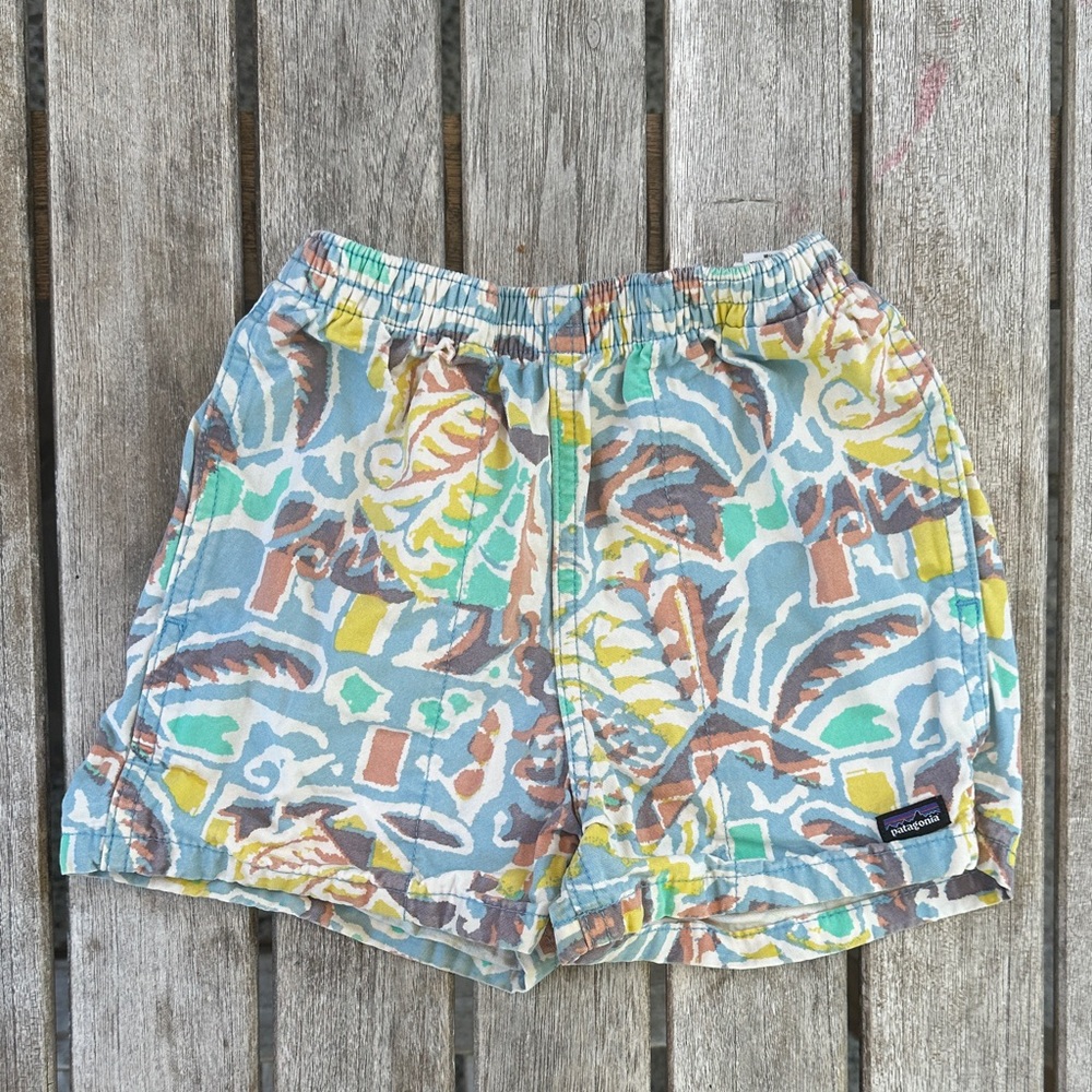 Patagonia Multicolor Elastic Waistband Shorts